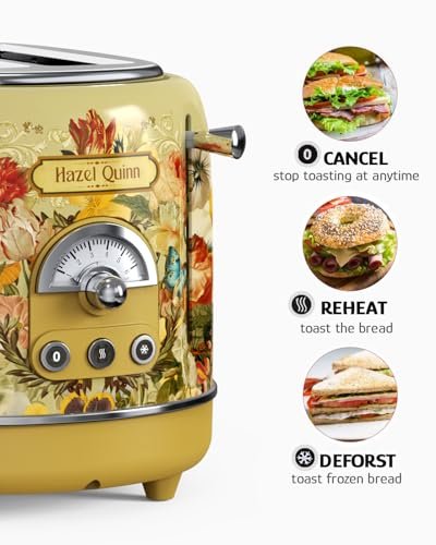 Hazel Quinn Retro 2 Slice Toaster Review with Wide Slots and 6 Browning Levels Hazel Quinn Retro 2 Slice Toaster Review with Wide Slots and 6 Browning Levels