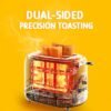 Hazel Quinn Retro 2 Slice Toaster Review with Wide Slots and 6 Browning Levels Hazel Quinn Retro 2 Slice Toaster Review with Wide Slots and 6 Browning Levels