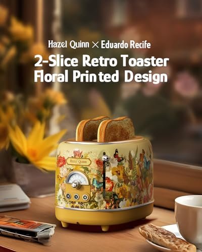 Hazel Quinn Retro 2 Slice Toaster Review with Wide Slots and 6 Browning Levels Hazel Quinn Retro 2 Slice Toaster Review with Wide Slots and 6 Browning Levels