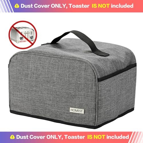 HOMEST Toaster Cover Review Protect Your Cuisinart 4 Slice Toaster with Storage Pockets HOMEST Toaster Cover Review Protect Your Cuisinart 4 Slice Toaster with Storage Pockets