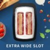 Hommater 2 Slice Toaster Review Digital Countdown Timer and Wide Slots Features Hommater 2 Slice Toaster Review Digital Countdown Timer and Wide Slots Features