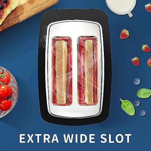 Hommater 2 Slice Toaster Review Digital Countdown Timer and Wide Slots Features Hommater 2 Slice Toaster Review Digital Countdown Timer and Wide Slots Features