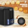 Hommater Toaster 2 Slice Review Best Wide Slot Compact Toaster with 7 Settings Hommater Toaster 2 Slice Review Best Wide Slot Compact Toaster with 7 Settings