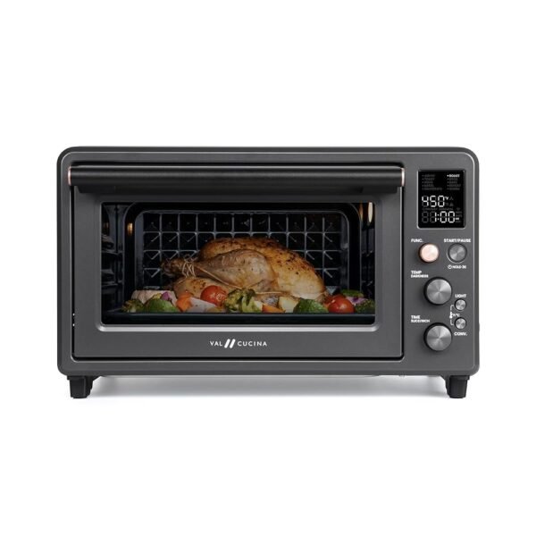 Infrared Heating Air Fryer Toaster Oven Combo, with Non-toxic Enamel-coated Interior, Extra Large Countertop Convection Oven 10-in-1 Combo, 6-Slice Toast, Enamel Baking Pan Easy... Infrared Heating Air Fryer Toaster Oven Combo, with Non-toxic Enamel-coated Interior, Extra Large Countertop Convection Oven 10-in-1 Combo, 6-Slice Toast, Enamel Baking Pan Easy...