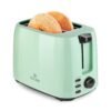 iSiLER 2 Slice Toaster, 1.3 Inches Wide Slot Bagel Toaster with 7 Shade Settings and Double Side Baking, Removable Crumb Tray, Defrost Cancel Function Green iSiLER 2 Slice Toaster, 1.3 Inches Wide Slot Bagel Toaster with 7 Shade Settings and Double Side Baking, Removable Crumb Tray, Defrost Cancel Function Green