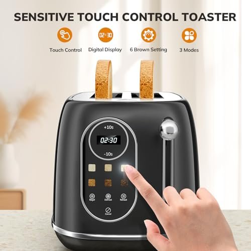 Keenstone Smart Touch Screen Toaster Review Modern Retro Stainless Steel Excellence Keenstone Smart Touch Screen Toaster Review Modern Retro Stainless Steel Excellence