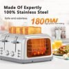 Lainsten 4 Slice Toaster Review Best Retro Stainless Steel Wide Slot Toaster Lainsten 4 Slice Toaster Review Best Retro Stainless Steel Wide Slot Toaster
