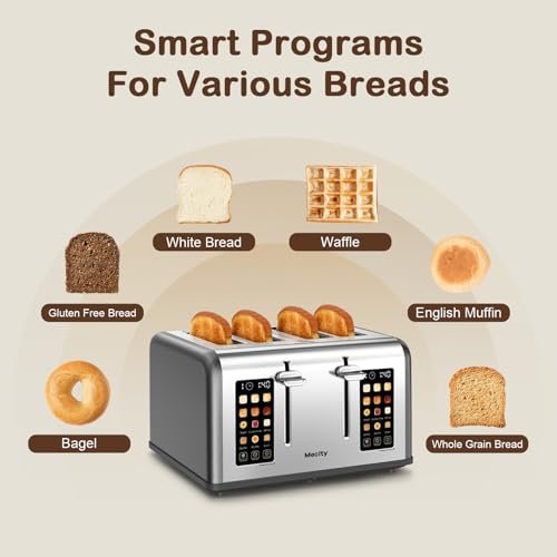 Mecity 4 Slice Toaster Review Exploring Touchscreen Control and Even Toasting Features Mecity 4 Slice Toaster Review Exploring Touchscreen Control and Even Toasting Features
