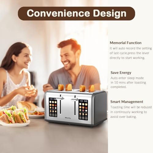 Mecity 4 Slice Toaster Review Exploring Touchscreen Control and Even Toasting Features Mecity 4 Slice Toaster Review Exploring Touchscreen Control and Even Toasting Features