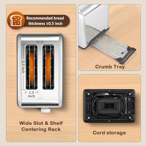 Mecity T-68A 2 Slice Toaster Review Smart Touchscreen Stainless Steel Excellence Mecity T-68A 2 Slice Toaster Review Smart Touchscreen Stainless Steel Excellence