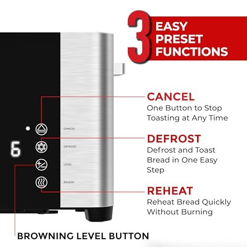 Mueller UltraToast 4 Slice Toaster Review Six Browning Levels and Wide Slots