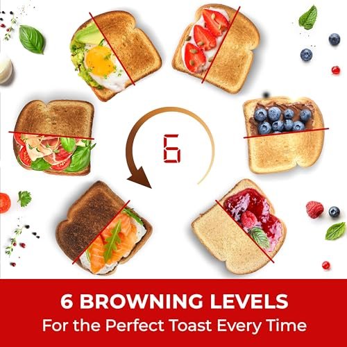 Mueller UltraToast 4 Slice Toaster Review Six Browning Levels and Wide Slots