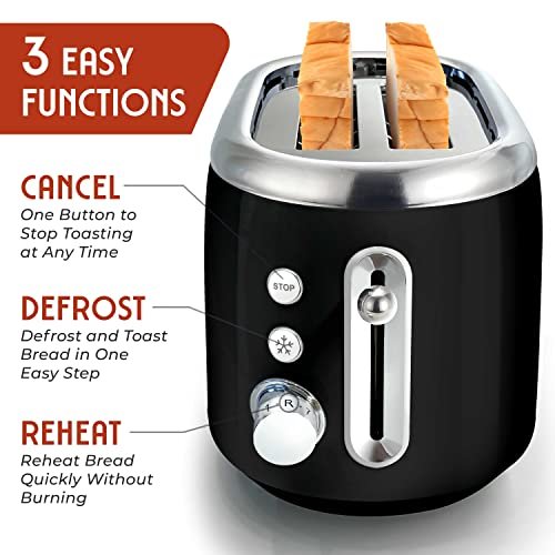 MÜELLERHOME RetroMod 2 Slice Toaster Review Unveils Vintage Style and Modern Performance MÜELLERHOME RetroMod 2 Slice Toaster Review Unveils Vintage Style and Modern Performance