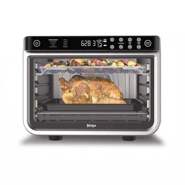 Ninja Air Fryer and Toaster Oven, Foodi Series, XL Pro Air Oven Kitchen Countertop Convection, 10-in-1 Functions, Fits a 5-lb Chicken and Sheet Pan of Vegetables, 1800 Watts,... Ninja Air Fryer and Toaster Oven, Foodi Series, XL Pro Air Oven Kitchen Countertop Convection, 10-in-1 Functions, Fits a 5-lb Chicken and Sheet Pan of Vegetables, 1800 Watts,...