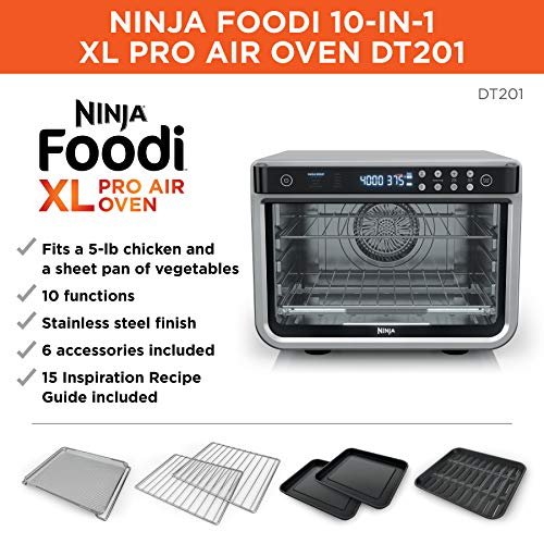 Ninja DT201 Toaster Oven Review Exploring 10-in-1 Air Fryer Kitchen Power Ninja DT201 Toaster Oven Review Exploring 10-in-1 Air Fryer Kitchen Power