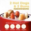 Nostalgia Hot Dog Toaster Review Adjustable Retro 2 Slot Bun Cooker Insights Nostalgia Hot Dog Toaster Review Adjustable Retro 2 Slot Bun Cooker Insights