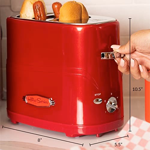 Nostalgia Hot Dog Toaster Review Adjustable Retro 2 Slot Bun Cooker Insights Nostalgia Hot Dog Toaster Review Adjustable Retro 2 Slot Bun Cooker Insights