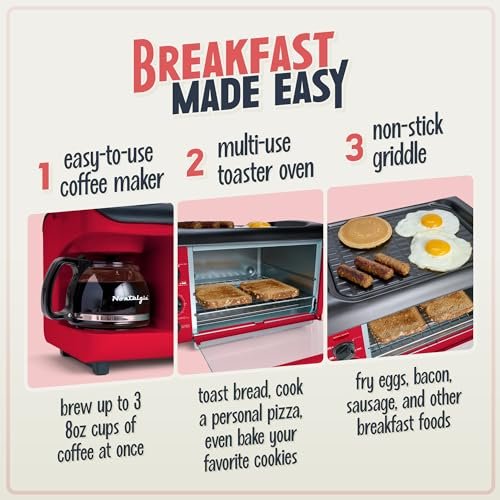 Nostalgia Retro 3-in-1 Family Size Breakfast Station Review Ultimate Space Saving Kitchen Appliance Nostalgia Retro 3-in-1 Family Size Breakfast Station Review Ultimate Space Saving Kitchen Appliance