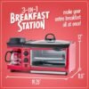 Nostalgia Retro 3-in-1 Family Size Breakfast Station Review Ultimate Space Saving Kitchen Appliance Nostalgia Retro 3-in-1 Family Size Breakfast Station Review Ultimate Space Saving Kitchen Appliance
