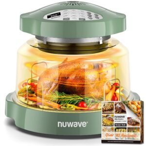 Nuwave Oven Pro Plus Air Fryer, Infra-Red Countertop, 2025 Advanced Convection, No Defrosting or Preheating, Cook Fresh or Frozen, Durable Power Dome, 100 Presets & 50 Memory,... Nuwave Oven Pro Plus Air Fryer, Infra-Red Countertop, 2025 Advanced Convection, No Defrosting or Preheating, Cook Fresh or Frozen, Durable Power Dome, 100 Presets & 50 Memory,...