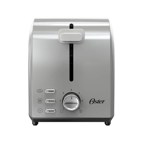 Oster 2-Slice Toaster with Extra Wide Slots, Stainless Steel Oster 2-Slice Toaster with Extra Wide Slots, Stainless Steel