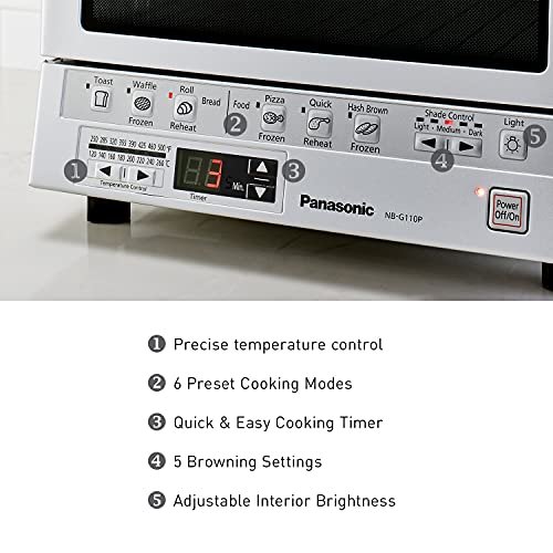 Panasonic FlashXpress Toaster Oven Review Compact Infrared Heating with Six Auto Cook Options Panasonic FlashXpress Toaster Oven Review Compact Infrared Heating with Six Auto Cook Options