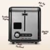 Peach Street 2 Slice Toaster Review Digital Countdown and Wide Slots Tested Peach Street 2 Slice Toaster Review Digital Countdown and Wide Slots Tested