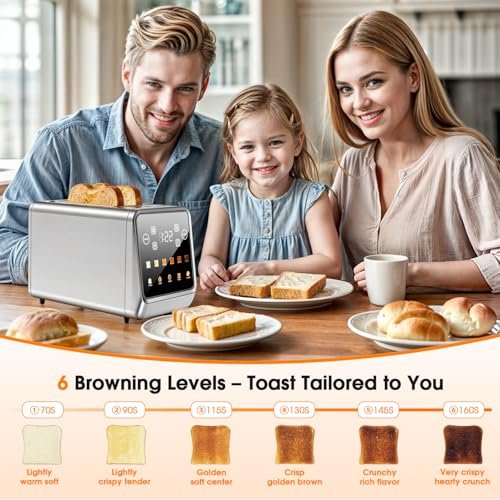 PSIIDAN 2 Slice Toaster Review Featuring Touchscreen and Memory Function Excellence PSIIDAN 2 Slice Toaster Review Featuring Touchscreen and Memory Function Excellence