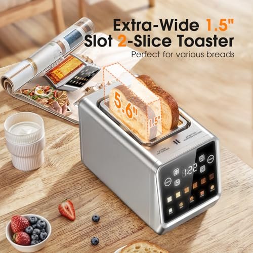 PSIIDAN 2 Slice Toaster Review Featuring Touchscreen and Memory Function Excellence PSIIDAN 2 Slice Toaster Review Featuring Touchscreen and Memory Function Excellence