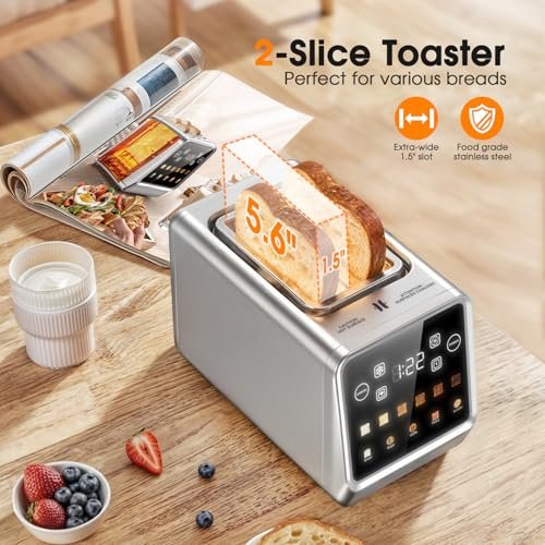 PSIIDAN Touch Screen Toaster Review Best 2 Slice Stainless Steel Smart Toaster Features PSIIDAN Touch Screen Toaster Review Best 2 Slice Stainless Steel Smart Toaster Features