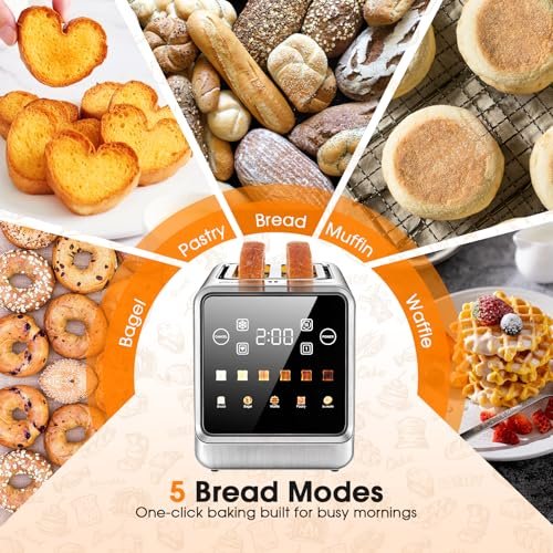PSIIDAN Touch Screen Toaster Review Best 2 Slice Stainless Steel Smart Toaster Features PSIIDAN Touch Screen Toaster Review Best 2 Slice Stainless Steel Smart Toaster Features
