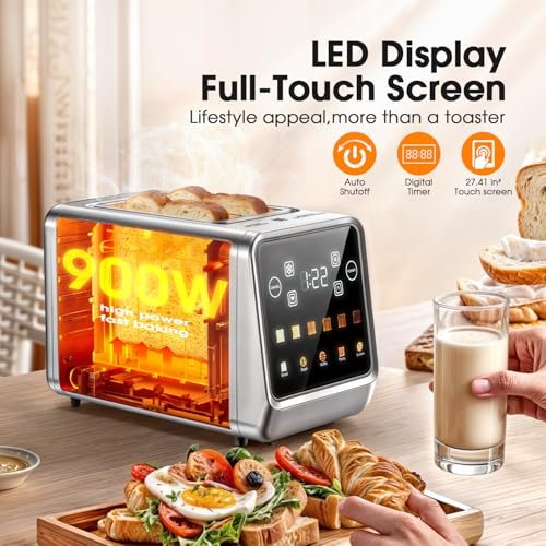 PSIIDAN Touch Screen Toaster Review Best 2 Slice Stainless Steel Smart Toaster Features PSIIDAN Touch Screen Toaster Review Best 2 Slice Stainless Steel Smart Toaster Features