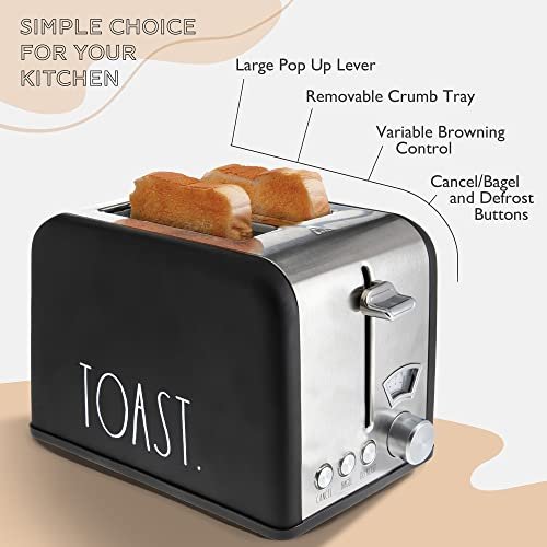 Rae Dunn Toaster Review Explore Features of This Retro Stainless Steel 2 Slice Toaster Rae Dunn Toaster Review Explore Features of This Retro Stainless Steel 2 Slice Toaster