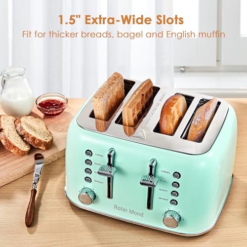 Roter Mond 4 Slice Retro Toaster Review High Performance and Stylish Kitchen Essential Roter Mond 4 Slice Retro Toaster Review High Performance and Stylish Kitchen Essential