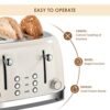 Roter Mond 4 Slice Toaster Review Exploring Retro Design and Versatile Browning Settings Roter Mond 4 Slice Toaster Review Exploring Retro Design and Versatile Browning Settings