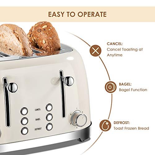 Roter Mond 4 Slice Toaster Review Exploring Retro Design and Versatile Browning Settings Roter Mond 4 Slice Toaster Review Exploring Retro Design and Versatile Browning Settings