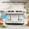 Roter Mond Stainless Steel 4 Slice Toaster Review with Countdown Timer Features Roter Mond Stainless Steel 4 Slice Toaster Review with Countdown Timer Features