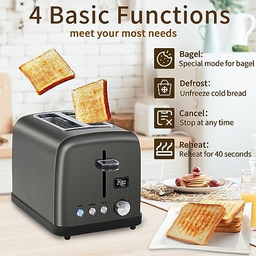 SEEDEEM 2 Slice Toaster Review with LCD Display and 7 Shade Settings Insights SEEDEEM 2 Slice Toaster Review with LCD Display and 7 Shade Settings Insights