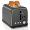 SEEDEEM Toaster 2 Slice, LCD Display, 7 Shade Settings, 1.4'' Wide Slots, Stainless Steel Digital Toaster for Bagel, Defrost, Reheat, Removable Crumb Tray, 900W, Dark Metallic SEEDEEM Toaster 2 Slice, LCD Display, 7 Shade Settings, 1.4'' Wide Slots, Stainless Steel Digital Toaster for Bagel, Defrost, Reheat, Removable Crumb Tray, 900W, Dark Metallic
