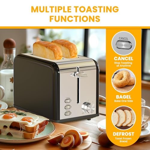 Simple Deluxe 2-Slice Toaster Review Upgraded Settings and Wide Slots for Perfect Toast Simple Deluxe 2-Slice Toaster Review Upgraded Settings and Wide Slots for Perfect Toast