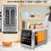 Smart Digital Toaster 2 Slice iFedio Review Touchscreen Bagel Toaster with Memory Function Smart Digital Toaster 2 Slice iFedio Review Touchscreen Bagel Toaster with Memory Function