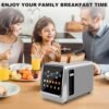 Smart Digital Toaster 2 Slice iFedio Review Touchscreen Bagel Toaster with Memory Function Smart Digital Toaster 2 Slice iFedio Review Touchscreen Bagel Toaster with Memory Function