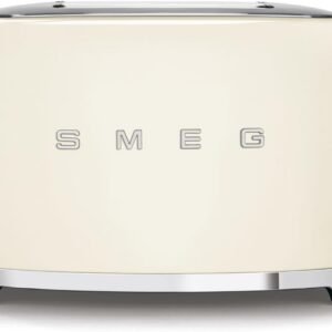 SMEG 2 Slice Toaster with 6 Presets and Defrost Function and Removable Crumb Tray (Cream) SMEG 2 Slice Toaster with 6 Presets and Defrost Function and Removable Crumb Tray (Cream)