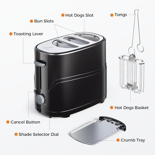 Tastyle 2 Slot Hot Dog Toaster Review Perfect for Buns Sausages and More Tastyle 2 Slot Hot Dog Toaster Review Perfect for Buns Sausages and More