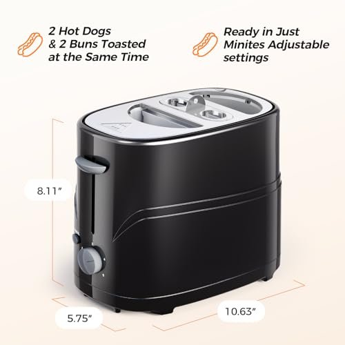 Tastyle 2 Slot Hot Dog Toaster Review Perfect for Buns Sausages and More Tastyle 2 Slot Hot Dog Toaster Review Perfect for Buns Sausages and More