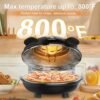 Tixixc Countertop Pizza Oven W-PIZZA01 Review Fast 800°F Heating and Precise Control Tixixc Countertop Pizza Oven W-PIZZA01 Review Fast 800°F Heating and Precise Control