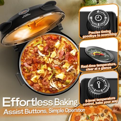 Tixixc Countertop Pizza Oven W-PIZZA01 Review Fast 800°F Heating and Precise Control Tixixc Countertop Pizza Oven W-PIZZA01 Review Fast 800°F Heating and Precise Control