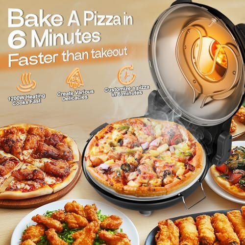 Tixixc Countertop Pizza Oven W-PIZZA01 Review Fast 800°F Heating and Precise Control Tixixc Countertop Pizza Oven W-PIZZA01 Review Fast 800°F Heating and Precise Control