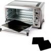 TWO-PACK 100% Non-Stick 11" Polytetrafluoroethylene Toaster Oven Liner. Finally, Prevent Spillovers, Gunk & Odors! Great Teflon Liner for Toaster Ovens, Dishwasher Safe, Best... TWO-PACK 100% Non-Stick 11" Polytetrafluoroethylene Toaster Oven Liner. Finally, Prevent Spillovers, Gunk & Odors! Great Teflon Liner for Toaster Ovens, Dishwasher Safe, Best...