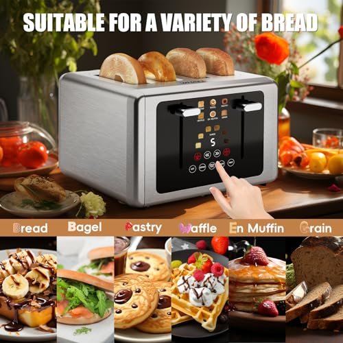 Whall 4 Slice Touch Screen Toaster Review Exploring Features and Performance Benefits Whall 4 Slice Touch Screen Toaster Review Exploring Features and Performance Benefits